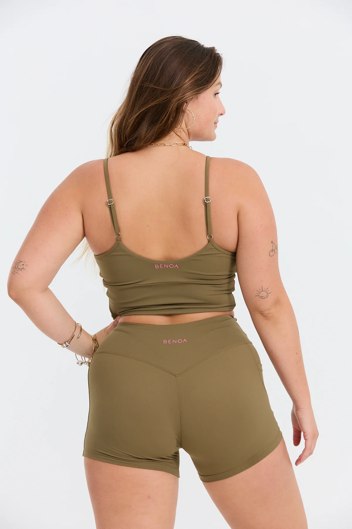 2.5" Booty Short - Khaki - Image 7