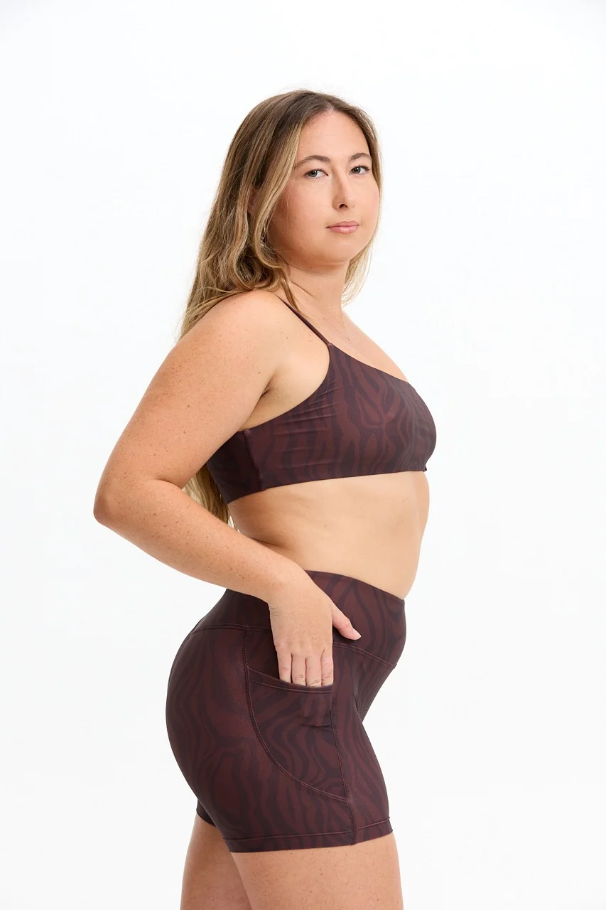4" Biker Short - Chocolate Zebra - Image 10