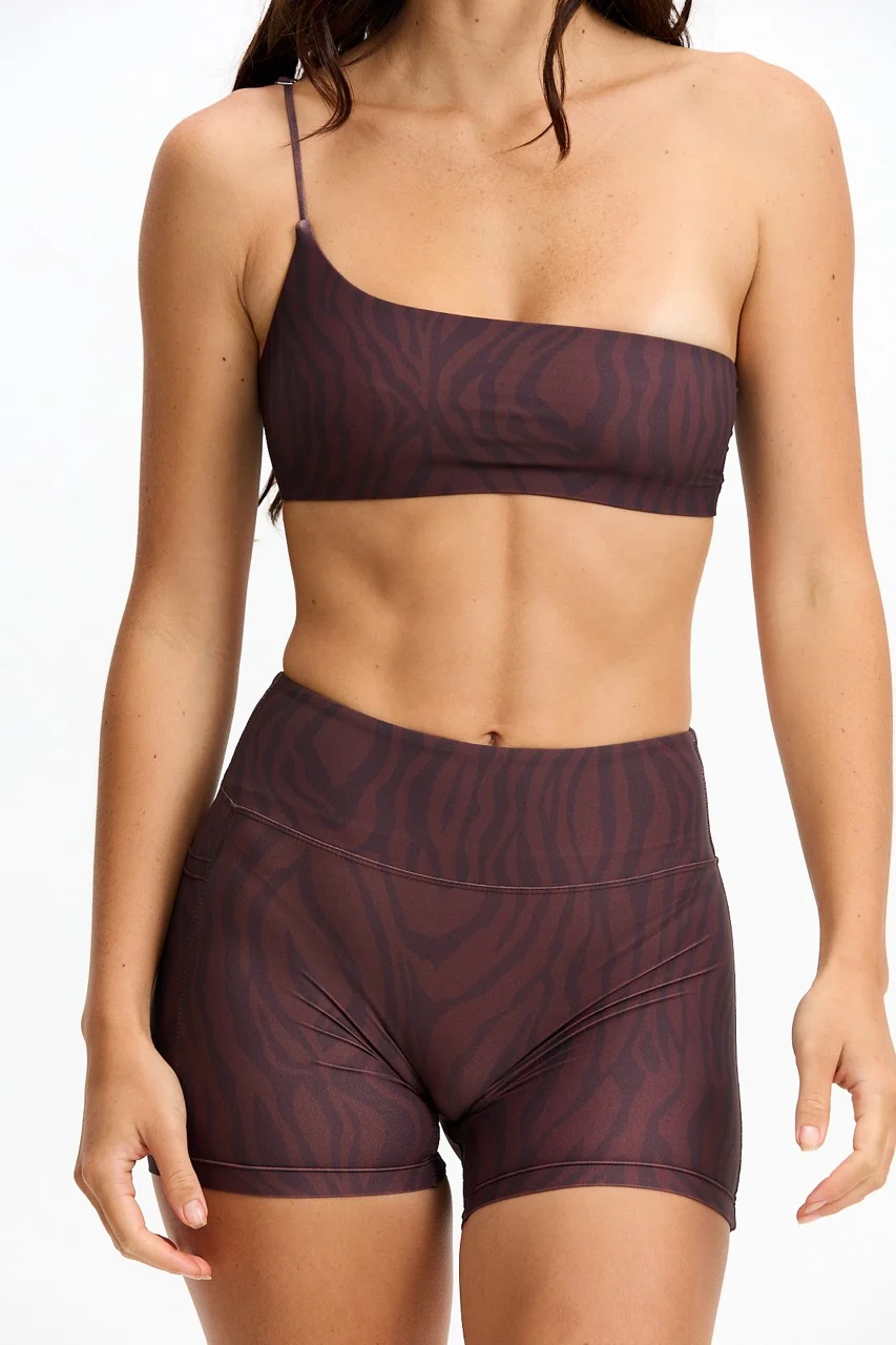 4" Biker Short - Chocolate Zebra - Image 6