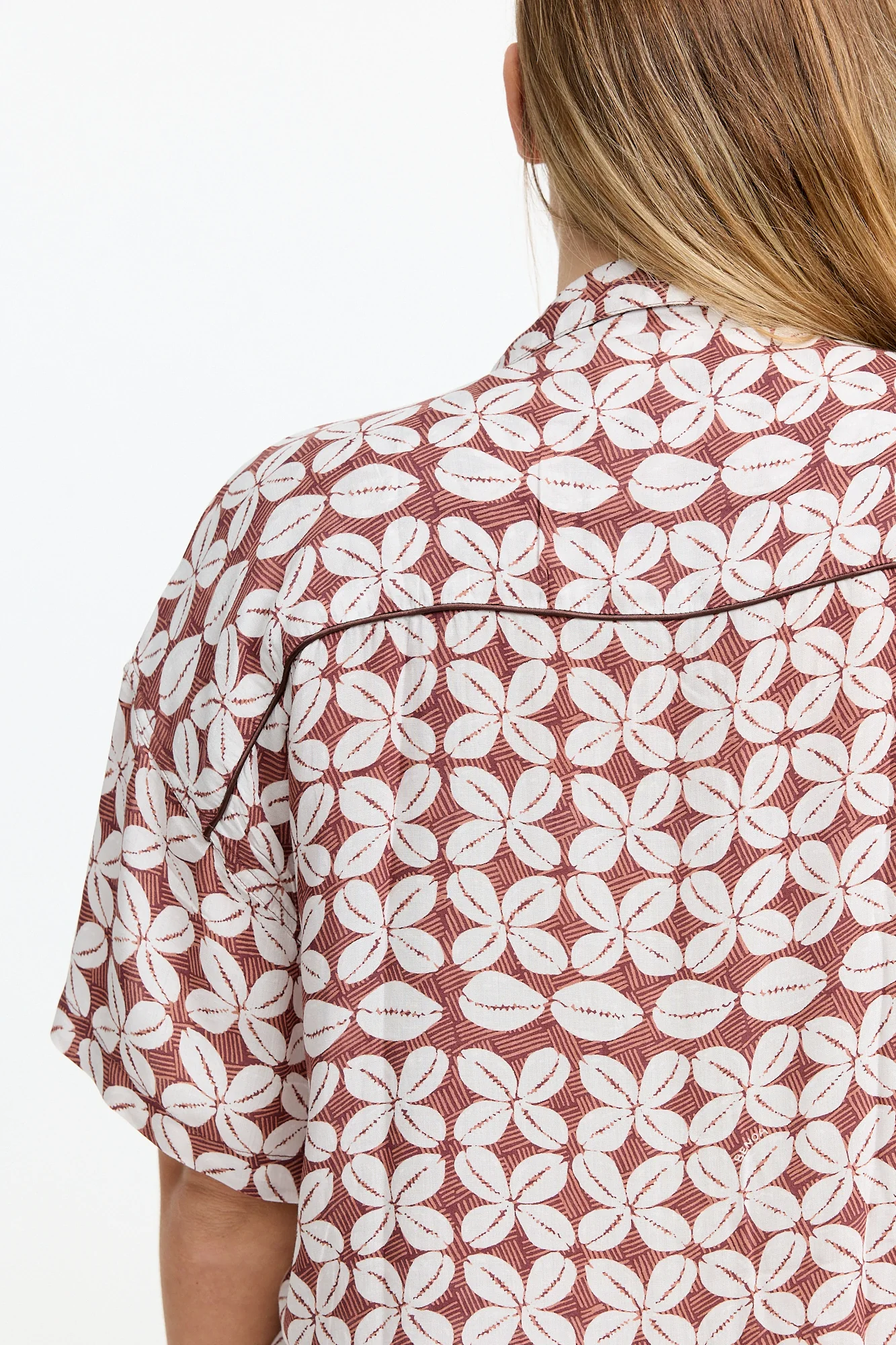 Aloha Shirt Dress - Cowrie Basket - Image 8