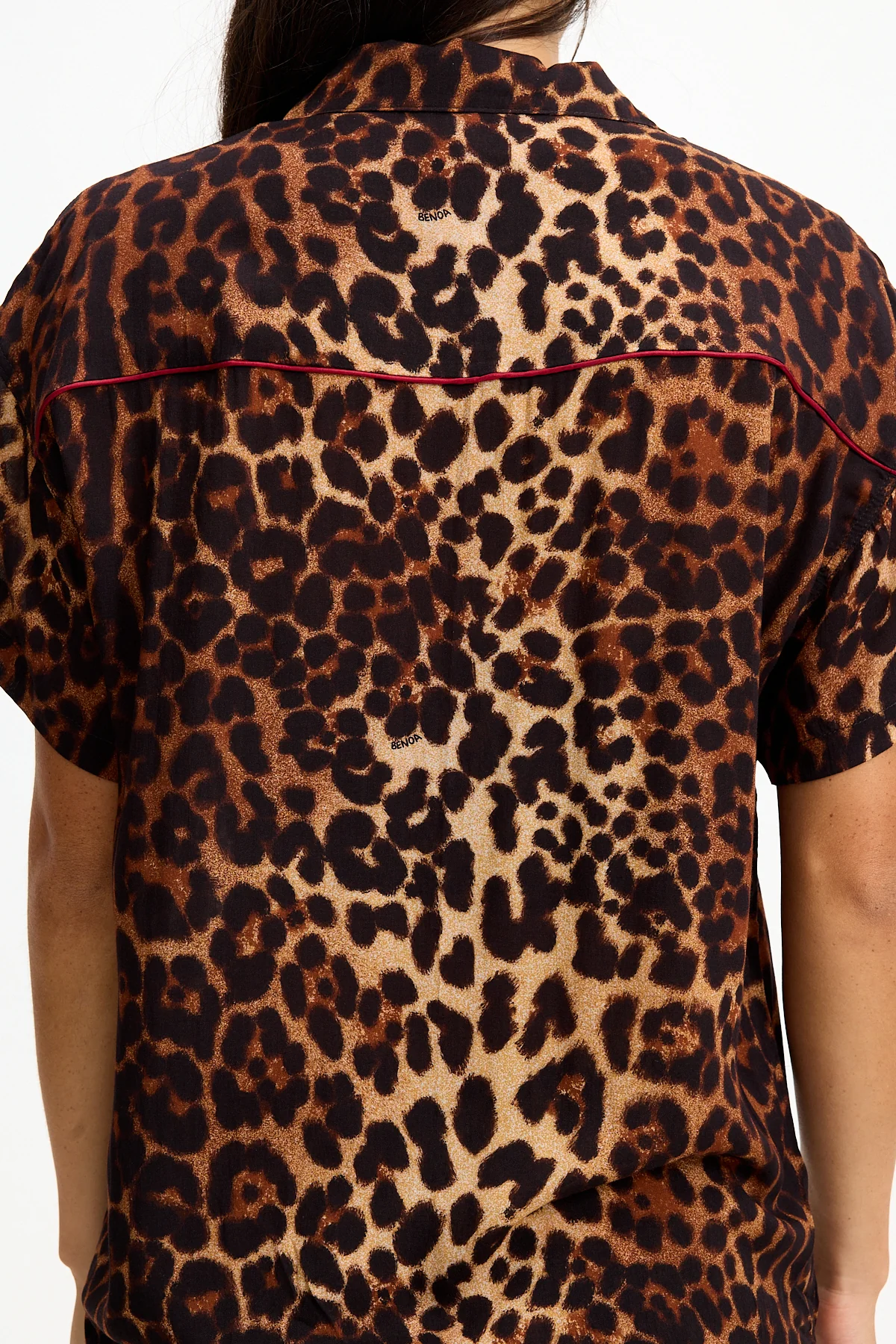 Aloha Shirt Dress - Digital Leopard - Image 7