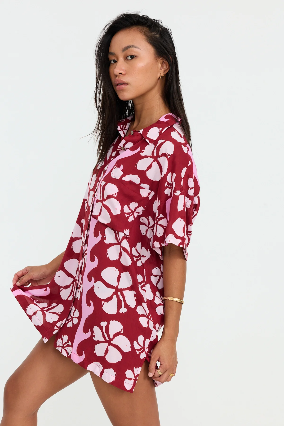 Aloha Shirt Dress - Papeete - Image 3