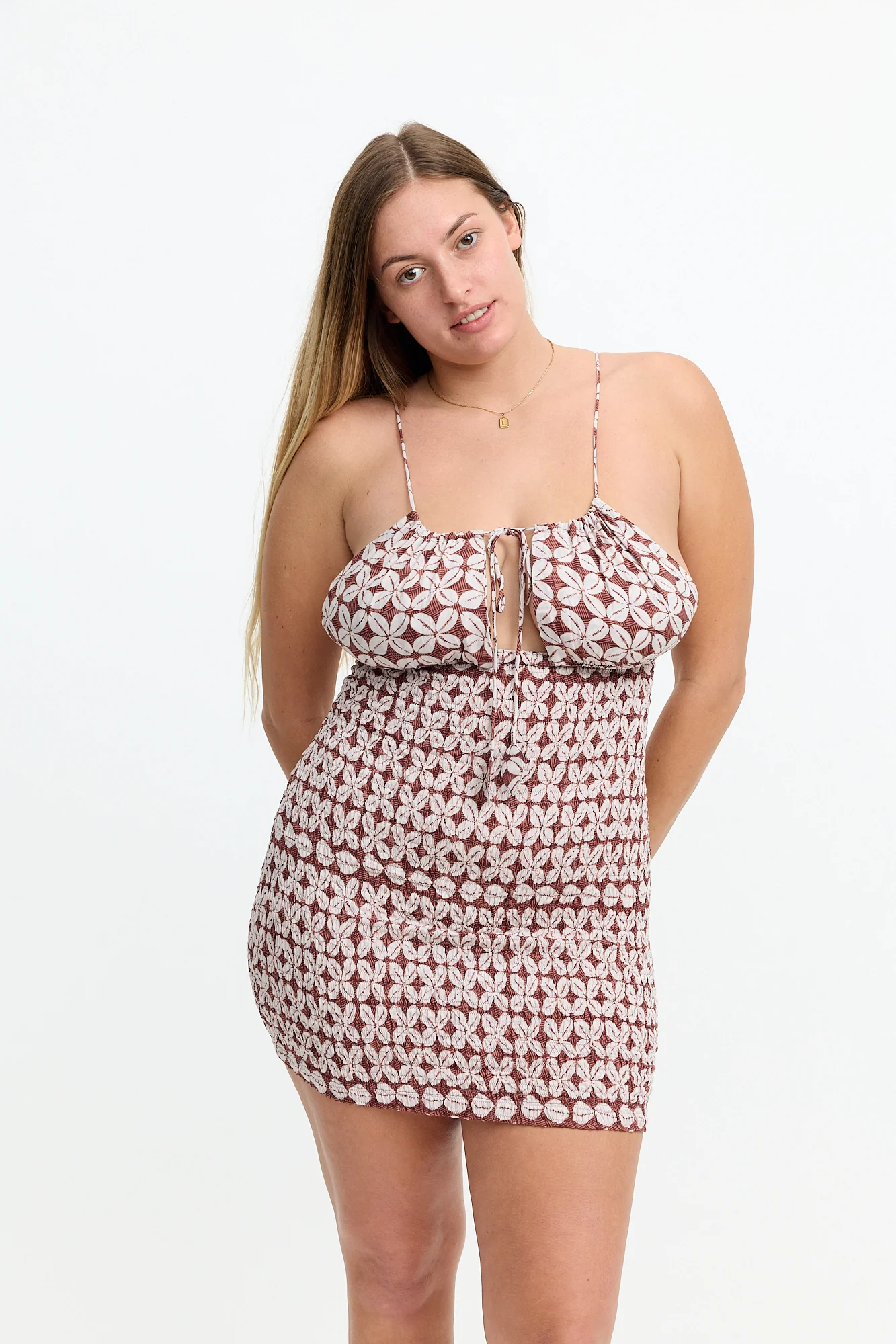 Mai Tai Mini Dress - Cowrie Basket - Image 6